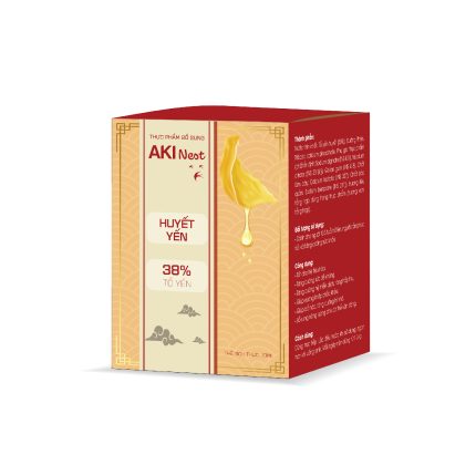 AKI NEST HUYẾT YẾN  - TỔ YẾN 38%